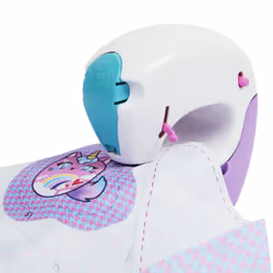 Cool Maker , Stitch ‘N Style Fashion Studio, Pre-Threaded Sewing Machine Toy with Fabric and Water Transfer Prints, Arts & Crafts Kids Toys for Girls