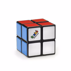 Rubik’s Mini 2x2, 2x2 Classic Color-Matching Puzzle, Pocket Size Brain-Teasing Puzzle Toy, Packaging May Vary, Rubik's cube, ...