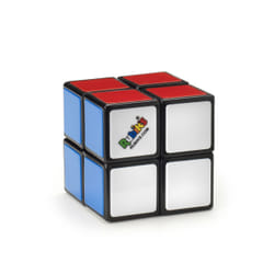 Rubik’s Mini 2x2, 2x2 Classic Color-Matching Puzzle, Pocket Size Brain-Teasing Puzzle Toy, Packaging May Vary