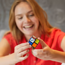 Rubik’s Mini 2x2, 2x2 Classic Color-Matching Puzzle, Pocket Size Brain-Teasing Puzzle Toy, Packaging May Vary - Additional view 5
