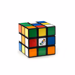 Rubik’s Cube, The Original 3x3 Cube 3D Puzzle Fidget Cube Stress Relief Fidget Toy Brain Teasers Travel Games, for Adults and Kids Ages 8 and up, Packaging May Vary
