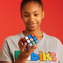 Rubik’s Cube, The Original 3x3 Cube 3D Puzzle Fidget Cube Stress Relief Fidget Toy Brain Teasers Travel Games, for Adults and Kids Ages 8 and up, Packaging May Vary - Additional view 4