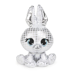 GUND P.Lushes Designer Fashion Pets Special-Edition B.G. Night Rabbit Premium Stuffed Animal Soft Plush, Silver Metallic, 6”
