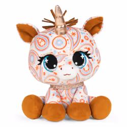 GUND P.Lushes Designer Fashion Pets Sally Mustang Unicorn Premium Stuffed Animal Soft Plush, Paisley, 6”, Toy animals, 3 yr(s ...