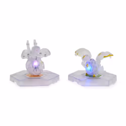 Bakugan Evolutions, Genesis Collection Pack, 2 Light Up Action Figures, 4 Exclusive , 2 Nanogan, 8 Cards and 4 BakuCores, Kids Toys for Boys Ages 6 and Up