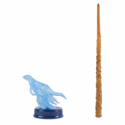 Wizarding World Harry Potter, 13-inch Hermione Granger Patronus Spell Wand with Otter Figure, Magic, 6 yr(s), AAA