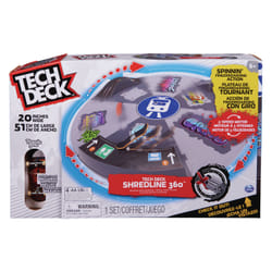 Tech Deck , Shredline 360 Motorized Skate Park, X-Connect Creator, Customizable and Buildable Turntable Ramp Set with Exclusive Fingerboard, Kids Toy for Boys and Girls Ages 6 and up