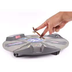 Tech Deck , Shredline 360 Motorized Skate Park, X-Connect Creator, Customizable and Buildable Turntable Ramp Set with Exclusive Fingerboard, Kids Toy for Boys and Girls Ages 6 and up