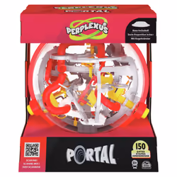 Perplexus Portal, 3D Puzzle Ball Maze Fidget Toys Kids Games Travel Games Puzzle Games Fidget Ball with 150 Obstacles, for Ad ...