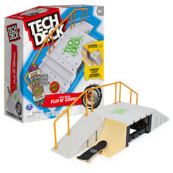 Tech Deck Flip N’ Grind X-Connect Park Creator, Customizable and Buildable Ramp Set with Exclusive Fingerboard
