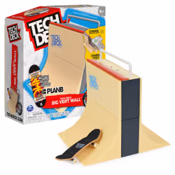Tech Deck Big Vert Wall X-Connect Park Creator, Customizable and Buildable Ramp Set with Exclusive Fingerboard, Kids Toy for ...
