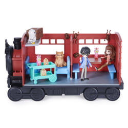 Wizarding World Harry Potter, Magical Minis Hogwarts Express Train Toy Playset with 2 Exclusive Figures, 10 Accessories, Kids Toys for Ages 6 and up
