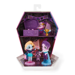 Zombaes Forever, Wild Vibes, Rest in Show Zombie Dolls & Accessories Deluxe Set, 2 Exclusive 3.5-inch Figures, 2 Pets & More, Kids Toys for Girls