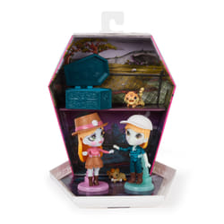 Zombaes Forever, Wild Vibes, Big Cat Un-Rescue Zombie Dolls & Accessories Deluxe Set, 2 Exclusive 3.5-inch Figures, 2 Pets & More, Kids Toys for Girls