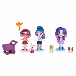 Zombaes Forever, Wild Vibes, Abandoned Pet Shop Customizable Doll House Playset, 3 Exclusive Zombie Dolls & Accessories, 5 Pets, Kids Toys for Girls - Additional view 4
