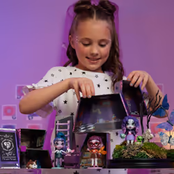 Zombaes Forever, Wild Vibes, Abandoned Pet Shop Customizable Doll House Playset, 3 Exclusive Zombie Dolls & Accessories, 5 Pets, Kids Toys for Girls - Additional view 7