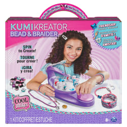 Cool Maker , KumiKreator Bead & Braider Friendship Necklace & Bracelet Making Kit (Packaging May Vary), Arts and Crafts Kids Toys for Ages 8 and up