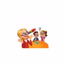Spin Master Games Live Game with Funny Glasses and Cards Families-2-6 Players-6065110-Board Games Kids 7 Years + (6065110)