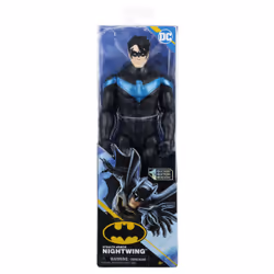 DC Comics , 12-inch Stealth Armor Nightwing Action Figure, Kids Toys for Boys and Girls Ages 3 and Up