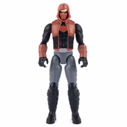 DC Comics , 12-inch Red Hood Action Figure, Kids Toys for Boys and Girls Ages 3 and Up, 3 yr(s), Black, Grey, Red