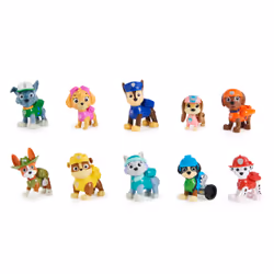 PAW Patrol , 10th Anniversary, All Paws On Deck Toy Figures Gift Pack with 10 Collectible Action Figures, Kids Toys for Ages 3 and up - Additional view 5