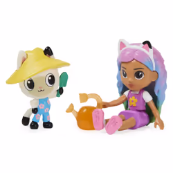Gabby's Dollhouse , Gabby and Friends Figure Set with Rainbow Gabby Doll, 3 Toy Figures and Surprise Accessory Kids Toys for Ages 3 and up - Additional view 8