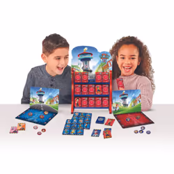 Games PAW Patrol, HQ Board for Kids Checkers Tic Tac Toe Memory Match Bingo Go Fish Card PAW Patrol Toys, for Preschoolers Ages 4 and up
