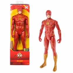 DC Comics , The Flash Action Figure, 12-inch The Flash Movie Collectible, Kids Toys for Boys and Girls Ages 3 and up, 3 yr(s) ...
