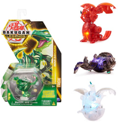 Bakugan Legends, Nova Dragonoid, Light Up Action Figures, 1 Character Card and Metal Gate Card, Kids Toys for Boys Ages 6 and Up