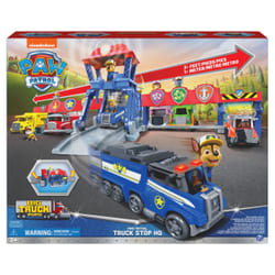 PAW Patrol Big Truck Pups, Truck Stop HQ, 3ft. Wide Transforming Playset, Action Figures, Toy Cars, Lights and Sounds, Kids Toys for Ages 3 and up