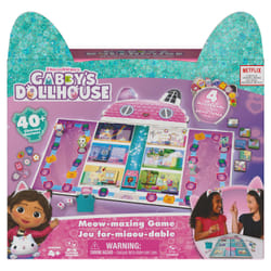 Games Meow-mazing Board Game Based on the DreamWorks Netflix Show with 4 Kitty Headbands, for Families & Kids Ages 4 and up