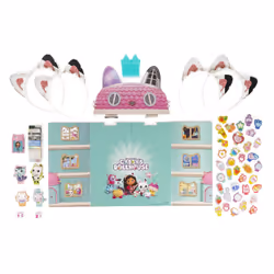 Games Meow-mazing Board Game Based on the DreamWorks Netflix Show with 4 Kitty Headbands, for Families & Kids Ages 4 and up