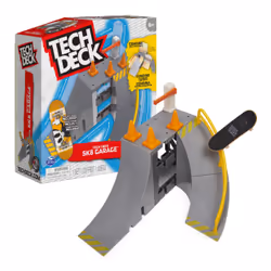 Tech Deck , Sk8 Garage X-Connect Park Creator, Customizable and Buildable Ramp Set with Exclusive Fingerboard, Kids Toy for B ...