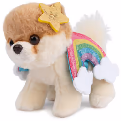 GUND Boo The Worlds Cutest Dog Rainbow Plush Pomeranian Dog Stuffed