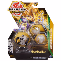 Bakugan Legends Starter 3-Pack, Sairus Ultra with Auxillataur and Cycloid, Collectible Action Figures, Ages 6 and Up - Additional view 5