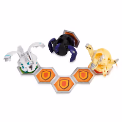 Bakugan Legends Starter 3-Pack, Sairus Ultra with Auxillataur and Cycloid, Collectible Action Figures, Ages 6 and Up - Additional view 6
