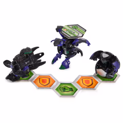 Bakugan Legends Starter 3-Pack, Sairus Ultra with Auxillataur and Cycloid, Collectible Action Figures, Ages 6 and Up - Additional view 7
