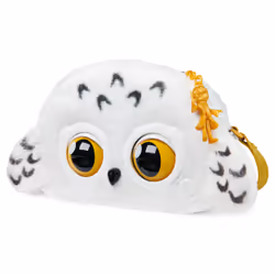 Wizarding World Harry Potter, Hedwig Purse Pets Interactive Pet Toy and Shoulder Bag, over 30 Sounds and Reactions, Kids Toys for Girls Ages 6 and up