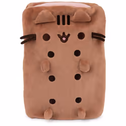 GUND Pusheen Neapolitan Ice Cream Sandwich Pusheen Plush  Stuffed Animal for Ages 8 and Up  Brown  9.5