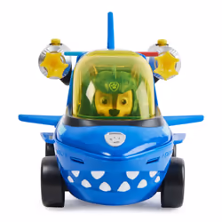 PAW Patrol Aqua Pups, Chase Transforming Shark Vehicle with Collectible Action Figure, Kids Toys for Ages 3 and up - Additional view 4