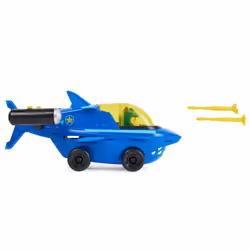 PAW Patrol Aqua Pups, Chase Transforming Shark Vehicle with Collectible Action Figure, Kids Toys for Ages 3 and up - Additional view 8
