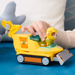 PAW Patrol Aqua Pups Rubble Transforming Hammerhead Shark Vehicle with Collectible Action Figure, Kids Toys for Ages 3 and up - Additional view 7