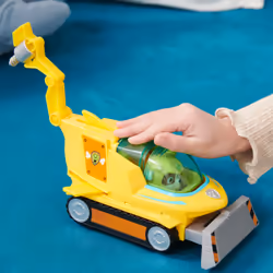 PAW Patrol Aqua Pups Rubble Transforming Hammerhead Shark Vehicle with Collectible Action Figure, Kids Toys for Ages 3 and up - Additional view 8