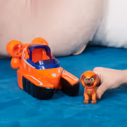 PAW Patrol Aqua Pups Zuma Transforming Lobster Vehicle with Collectible Action Figure, Kids Toys for Ages 3 and up