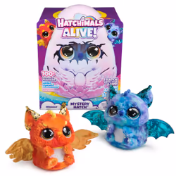 Hatchimals Alive Mystery Hatch Draggle, Boy/Girl, 5 yr(s), Light effects, Sounding