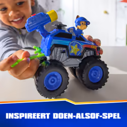PAW Patrol : Rescue Wheels Chase’s Cruiser, Toy Truck with Projectile Launcher and Collectible Action Figure, Kids Toys for Boys & Girls Ages 3 and up - Additional view 4