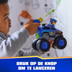 PAW Patrol : Rescue Wheels Chase’s Cruiser, Toy Truck with Projectile Launcher and Collectible Action Figure, Kids Toys for Boys & Girls Ages 3 and up - Additional view 5
