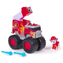 PAW Patrol : Rescue Wheels Marshall’s Firetruck, Toy Truck with Projectile Launcher and Collectible Action Figure, Kids Toys for Boys & Girls Ages 3+