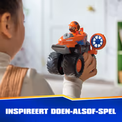 PAW Patrol : Rescue Wheels Zuma’s Hovercraft, Toy Truck with Projectile Launcher and Collectible Action Figure, Kids Toys for Boys & Girls Ages 3+ - Additional view 4