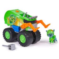 PAW Patrol : Rescue Wheels Rocky’s Recycle Truck, Toy Truck with Projectile Launcher and Collectible Action Figure, Kids Toys for Boys & Girls Ages 3+